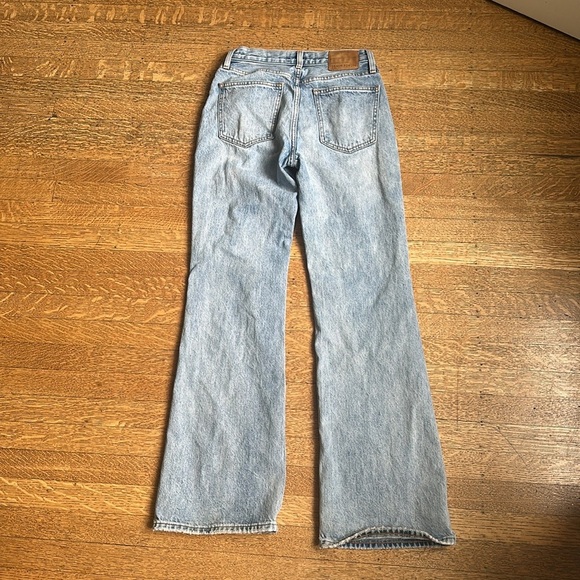 Denim Forum MARIANNE Mid Rise Loose Flare Jeans – Size 24 – Excellent Condition - Picture 6 of 6